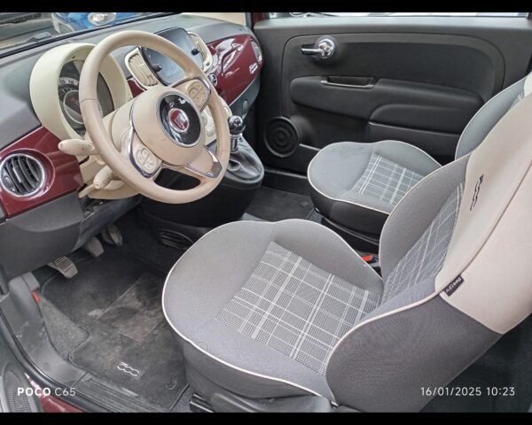 FIAT - 500 III 2015 - 500 1.2 Lounge 69cv my20 - immagine 8